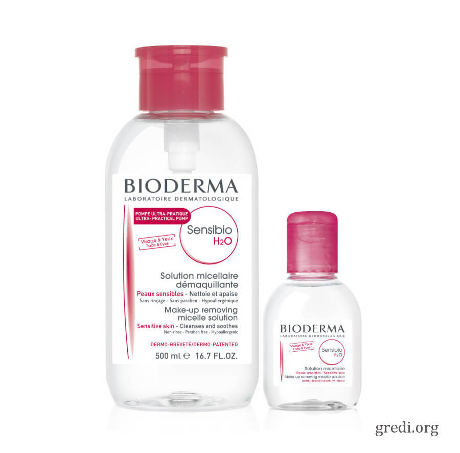 BIODERMA Sensibio H2O (sensitive skin)
